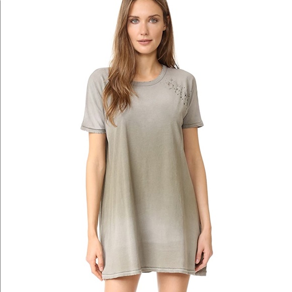 ISO Sundry distressed tunic tee